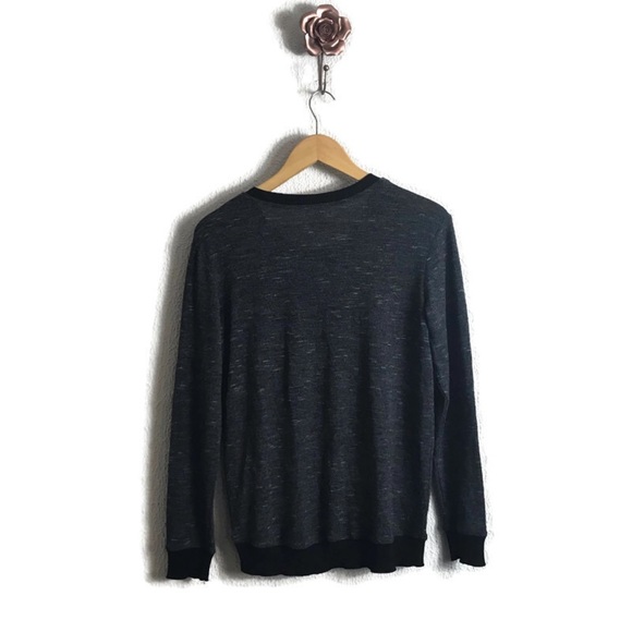 Wilfred Heather Gray Crewneck Pullover Comfort Athleisure Top Small - Picture 4 of 6